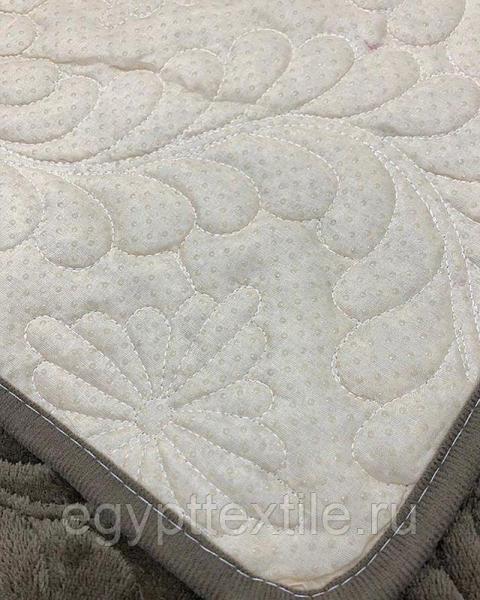 Набор Накидка на диван - дивандеки 70 - сидушки молочный — фото 2